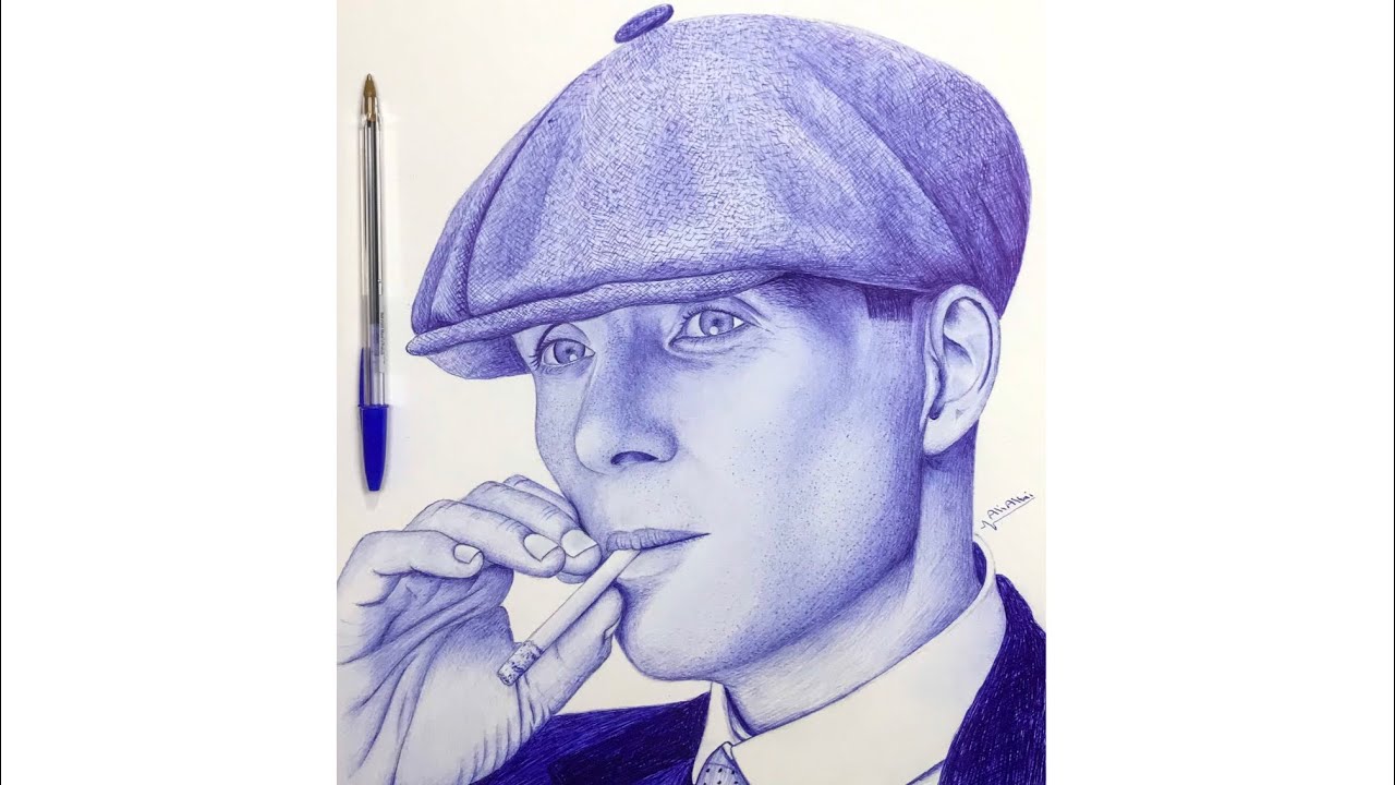 رسم توماس شيلبي Drawing by Thomas Shelby