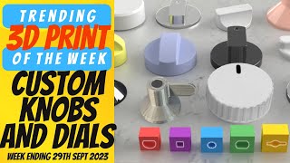 Any Knob For Any Device. 3D Printed Knobs For Any Occasion