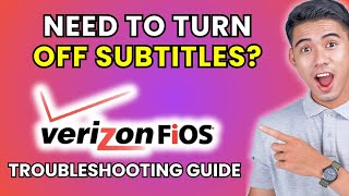 How To Turn Off Subles On Fios Tv 2025 Method