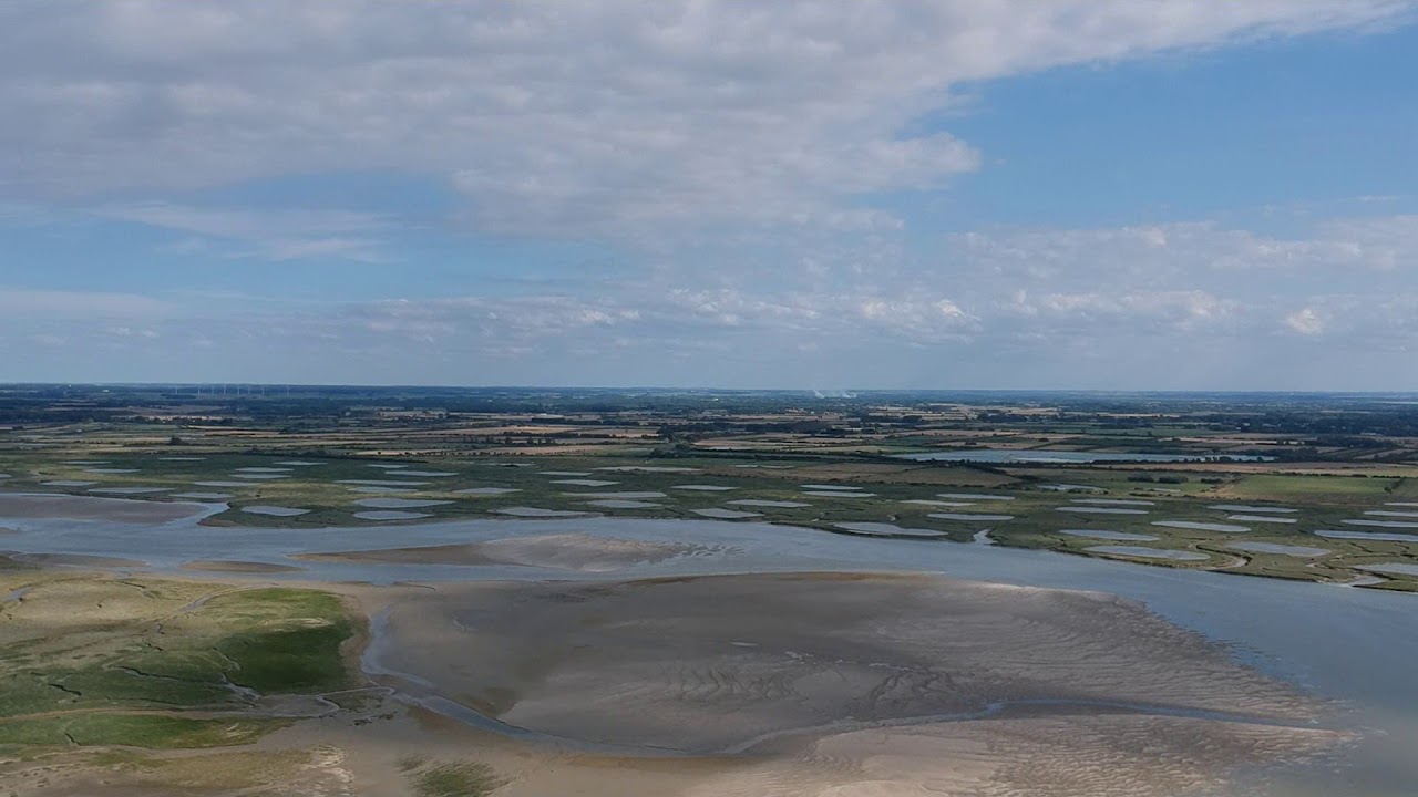 La baie d'Authie/DJI Spark drone (Juillet 2017) YouTube