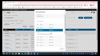 How to Modify a Time Off Request