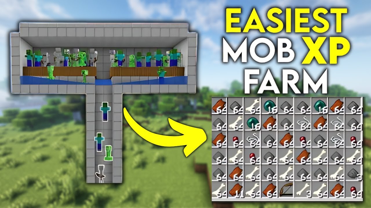 BEST Minecraft XP Farm for Java 1.21.4! Unlimited XP & Loot | Easy Mob ...