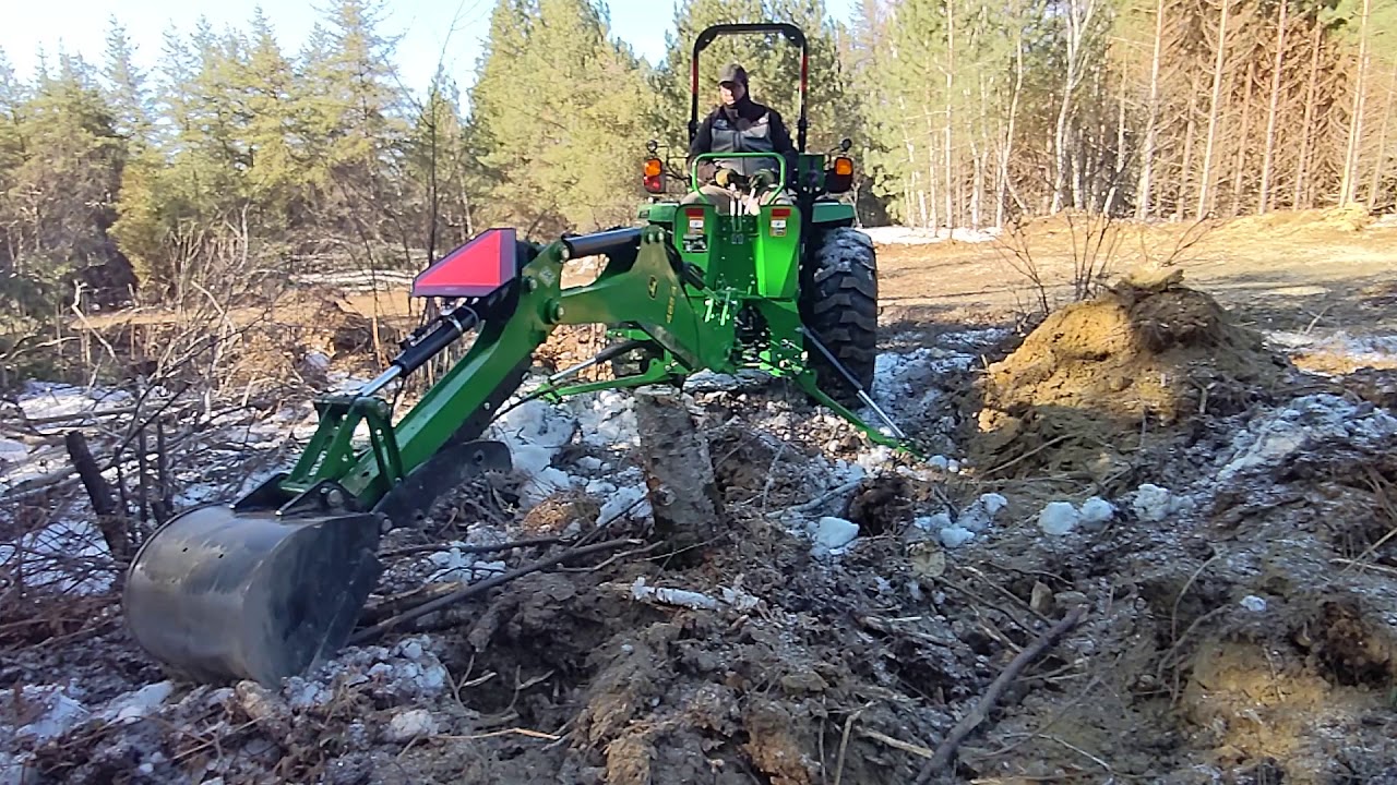 This is a how to video on how to NOT kill your backhoe
