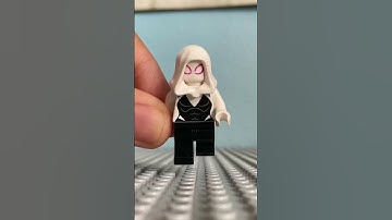 🕷️🕷️ |Spider-Gwen stop motion #animation #spiderman #stopmotion #lego