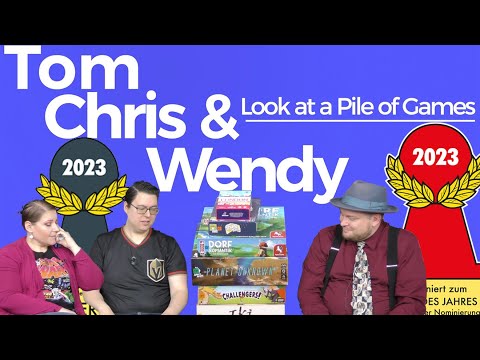 Tom, Chris, and Wendy Look at The Spiel Des Jahres Nominees 2023