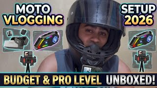 My New Moto Vlogging Setup 2026 | Budget &amp; Pro Level Setup 