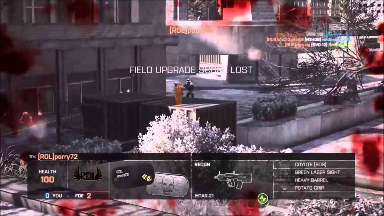 BF4 Rush on propaganda defence(PS4)