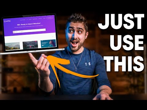 The EASIEST Way to Make A Website in 2022 (Astra Tutorial)