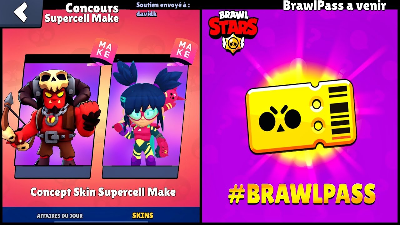 Officiel Pass De Combat Brawl Stars Brawlpass Youtube - david k vidéo en direct sur brawl stars