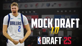 2025 NBA Mock Draft 1.0 | WILD Lottery!