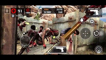 Dead Trigger 2 Gameplay - Trap Mission Kill 25 Zombies