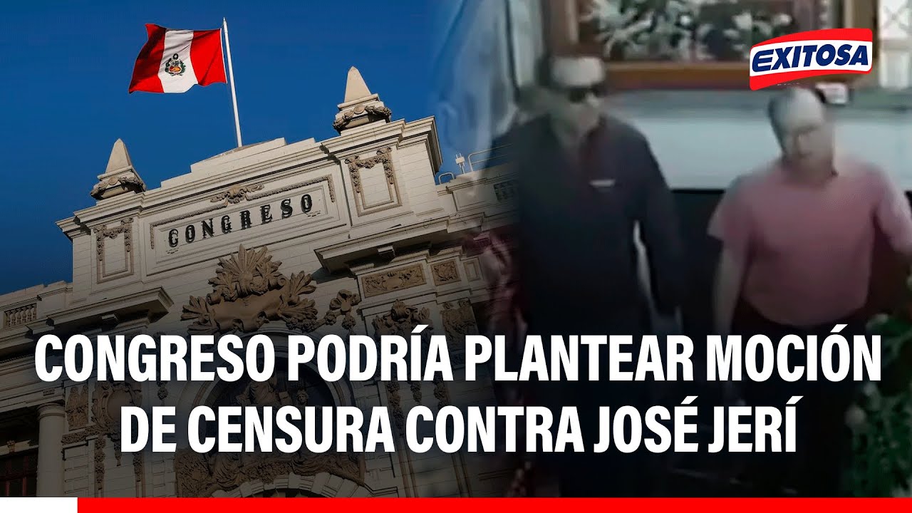 🔴🔵 Congreso podría plantear moción de censura contra José Jerí tras reuniones, asegura experto