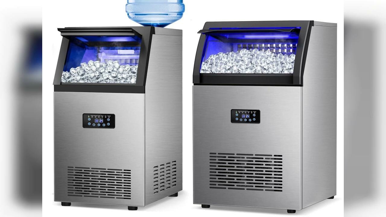 Review: Commercial Ice Maker Machine, Large Ice Capacity, Ready in 8-15Mins, Freestanding Stai...