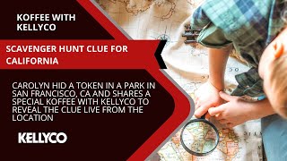 Koffee with Kellyco - Scavenger Hunt Clue for California