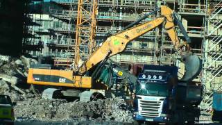 CAT 345C L Loading Scania R560 & R480