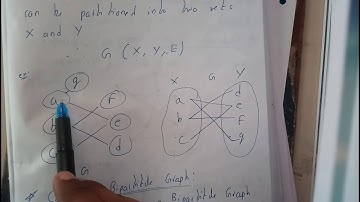 BIPARTITE GRAPH || GRAPH THEORY & TREES || DISCRETE MATHEMATICS || OU EDUCATION