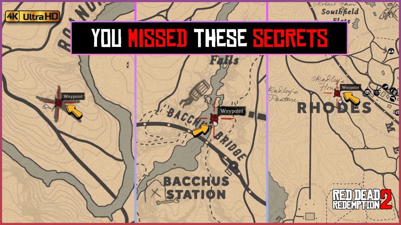 Yes ... 8 Secrets Discovered After 1000+ Hours IN RDR2 - YouTube