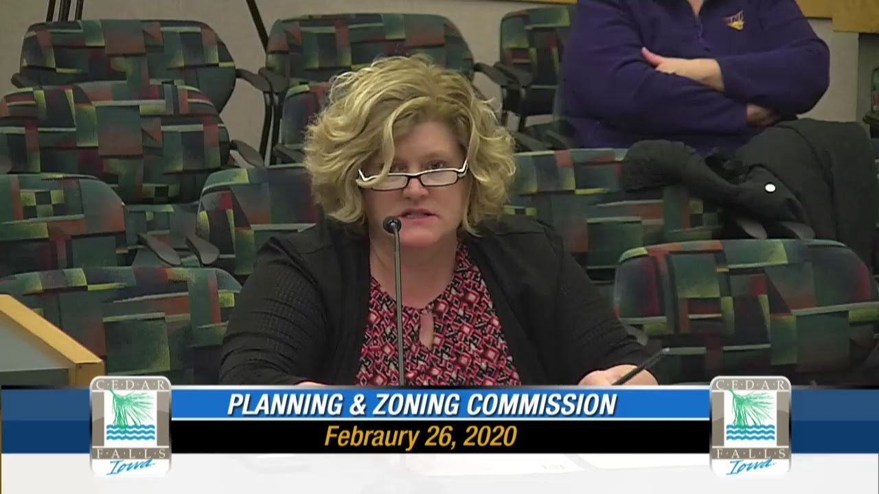 Cedar Falls Planning and Zoning Committee Meeting November 26, 2019