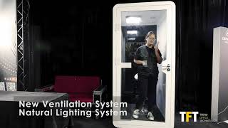Office Movable Sound Proof Phone Booth/office pod |acoustic pod screenshot 3