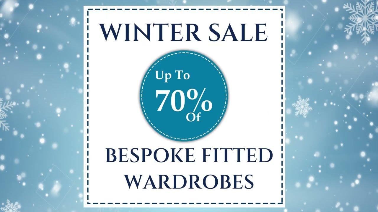 Up To 70% OFF Fitted Wardrobes in London - Big Winter Sale