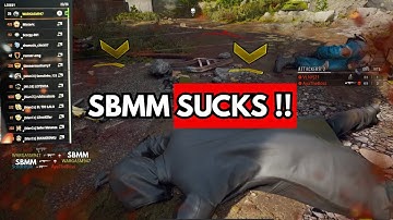SBMM Has Gone Too Far This Time