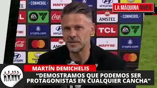 DEMICHELIS: “DEMOSTRAMOS QUE PODEMOS SER PROTAGONISTAS EN CUALQUIER CANCHA”