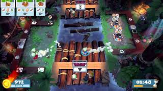 Overcooked! 2 - Campfire Cook Off 2-4 (3 players) Score: 1964