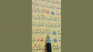سورة التغابن الأية 14 إلى 16 القارئ سعد الغامدي
