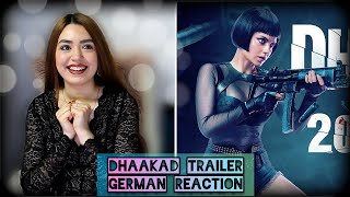 Dhaakad Official Trailer | Kangana Ranaut | German Reaction