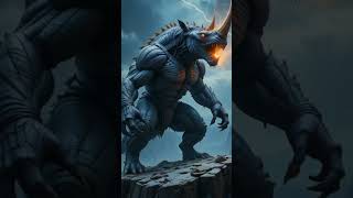 Rhino And Tiger Fusion シ