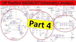Unlocking HP Pavilion G4 G6 G7 Laptop Schematics secrets - Troubleshooting faults - part 4