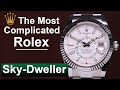 Rolex Sky-Dweller Steel White Dial Review & Unboxing (326934)