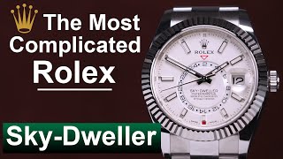 Обзор и распаковка Rolex Sky-Dweller Steel White Dial (326934)