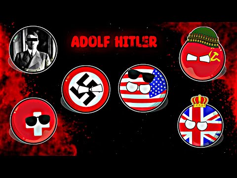 The Return Of ADOLF HITLER😈🔥 GERMANY BECAME EVIL😱😨#shorts #countryballs