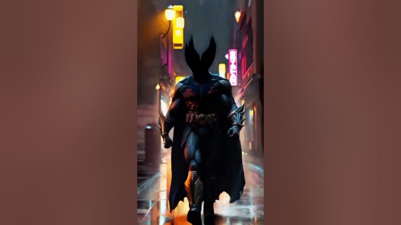 Batman+ Anime character # Ai fusion videos.# subscribe my YouTube ...