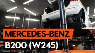 Πώς αλλαζω Αμορτισέρ MERCEDES-BENZ B-CLASS (W245) - οδηγός βίντεο