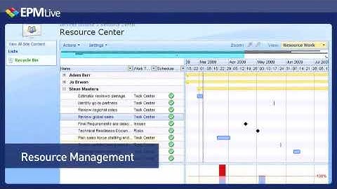 EPM Live SharePoint Project and Workforce Management Overview
