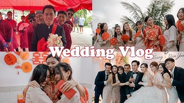 【YYTS结婚影片】姐姐的结婚过程全记录 👰🏻‍♀️🤵 | 连续忙了几天 | 第一次做伴娘 🥰 | 好好记录大家的笑容❤️
