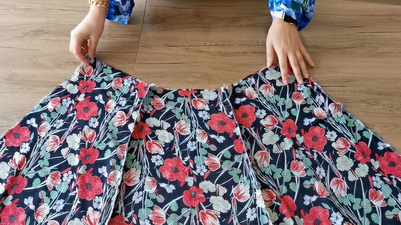 Сшейте юбку за 30 минут! Вам не нужно быть швеёй 🙌