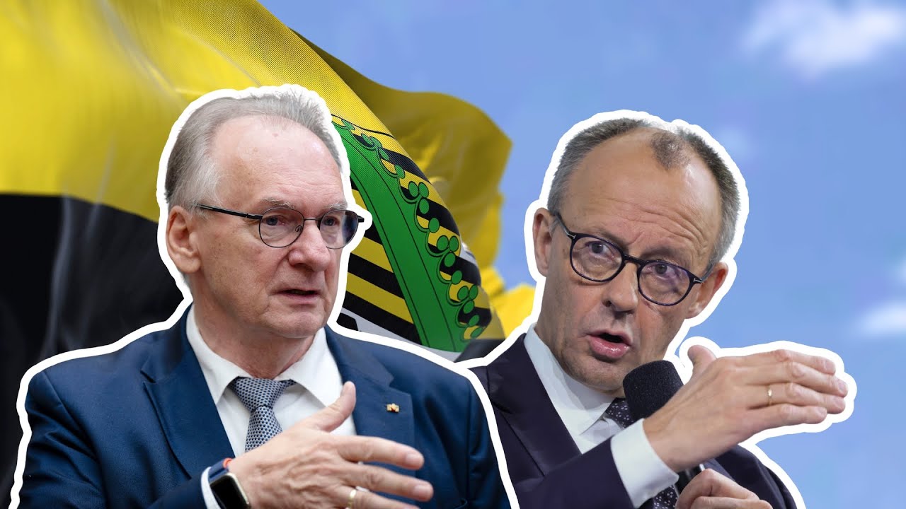 Sachsen-Anhalt: Antrittsbesuch von Friedrich Merz bei Reiner Haseloff | 18.11.25