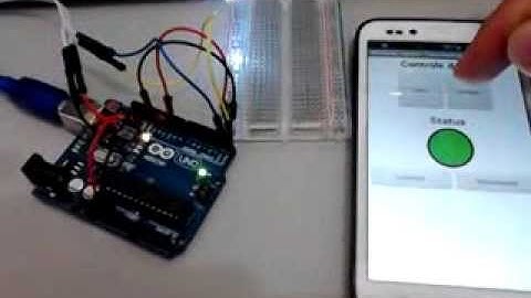 Ligando um led com AppInventor, Arduino e módulo Bluetooth