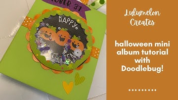 New tutorial - Halloween 4x5 pocket  mini album