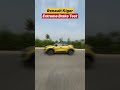 Renault Kiger Extreme Brake Test | 100-0 km/h Results! || Renault Kiger Emergency Braking Test 🛑