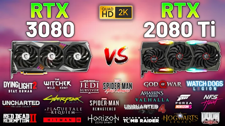 ¡Comparativa RDX 3080 vs RTX 2080 Ti! ¿Cuál es la mejor para jugar?