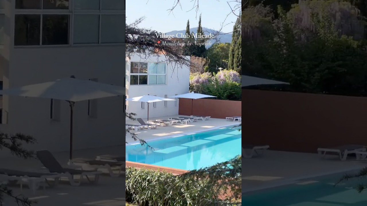 Bienvenue dans notre Village Club Miléade de Mandelieu-la Napoule🌳🌞🤍