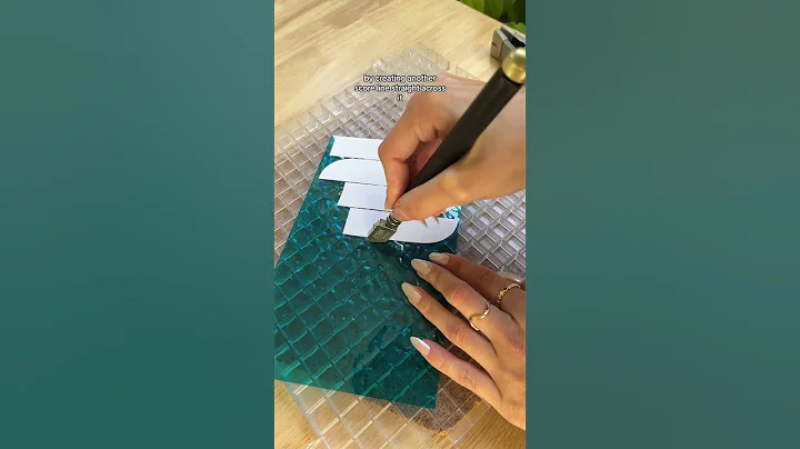 this is how you cut stained glass #stainedglass