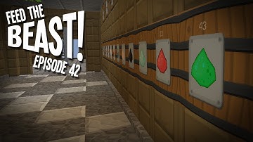 Feed The B-Team! Ep42 - "How Not To Make An Auto Storage System ;-)" Feed The Beast Modpack