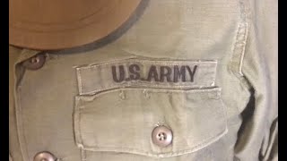 My Vietnam War Uniforms (OG-107's)