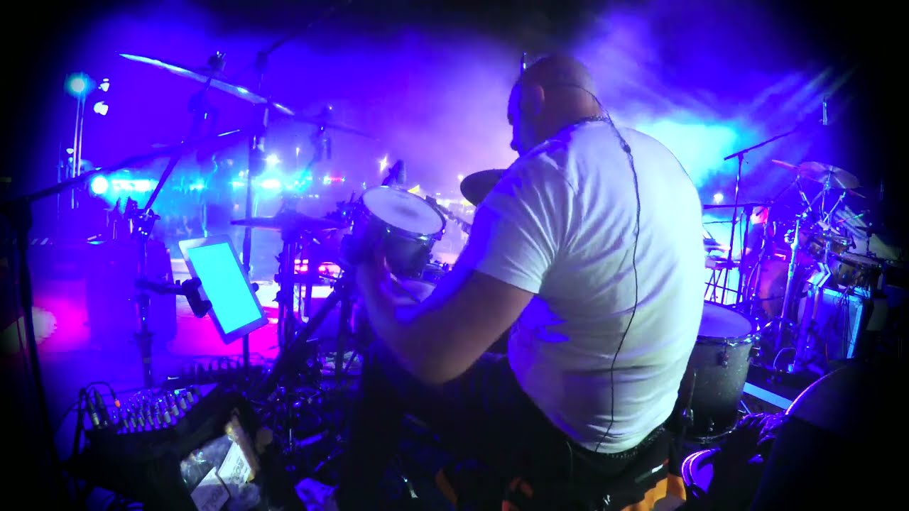 MR  CROWLEY  Drum Cam  LIVE @ CABRAS