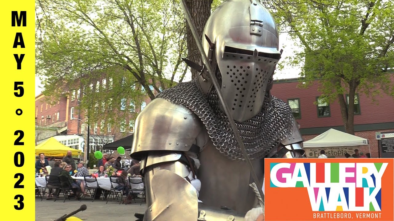Brattleboro Gallery Walk May 5, 2023 YouTube